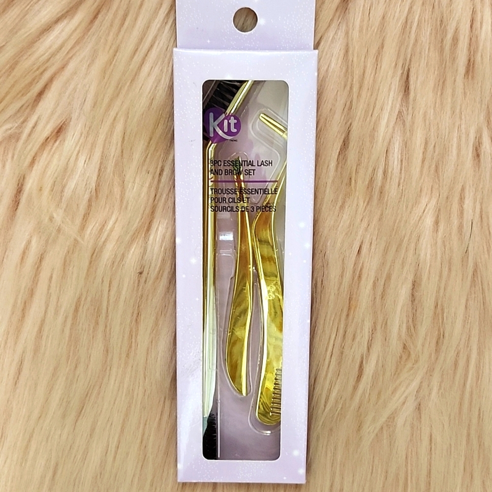 Brand New KIT 3PC ESSENTIAL LASH & BROW SET